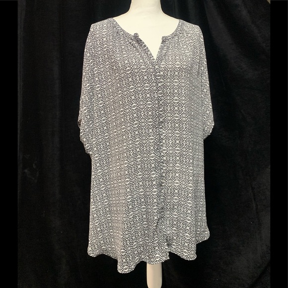 NWT Ava & Viv Blouse 4XL - Picture 2 of 12